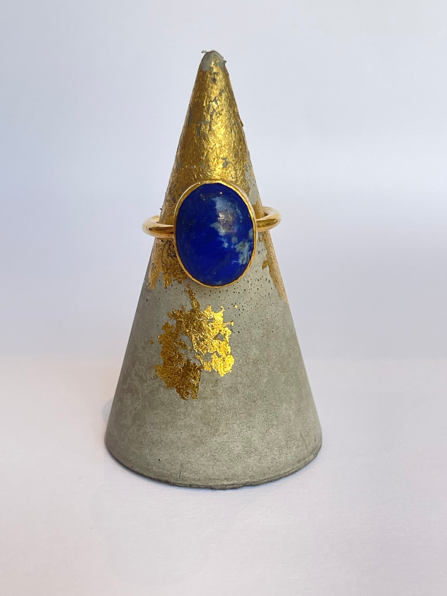 Natural Lapis Lazuli Ring