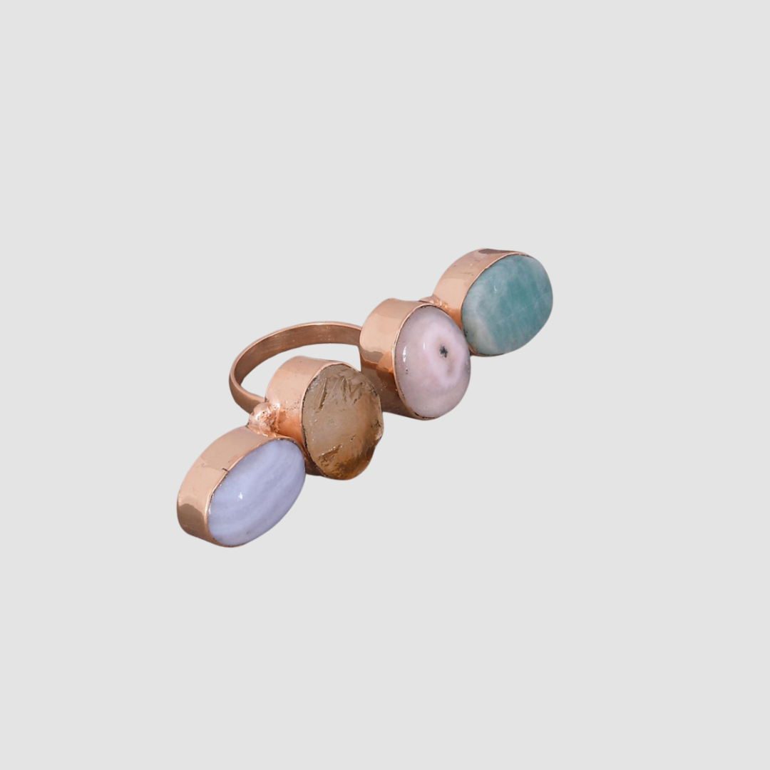 Multi Gemstone Ring