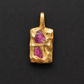 Double Ruby Petite Pendant