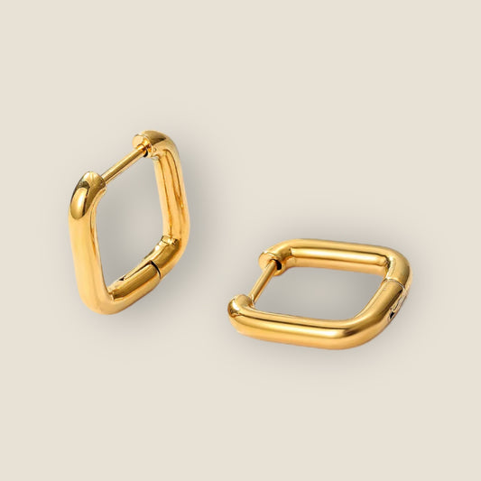 Furoshiki Gold Earrings
