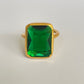 Emerald Green Ring