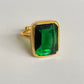 Emerald Green Ring
