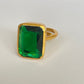 Emerald Green Ring