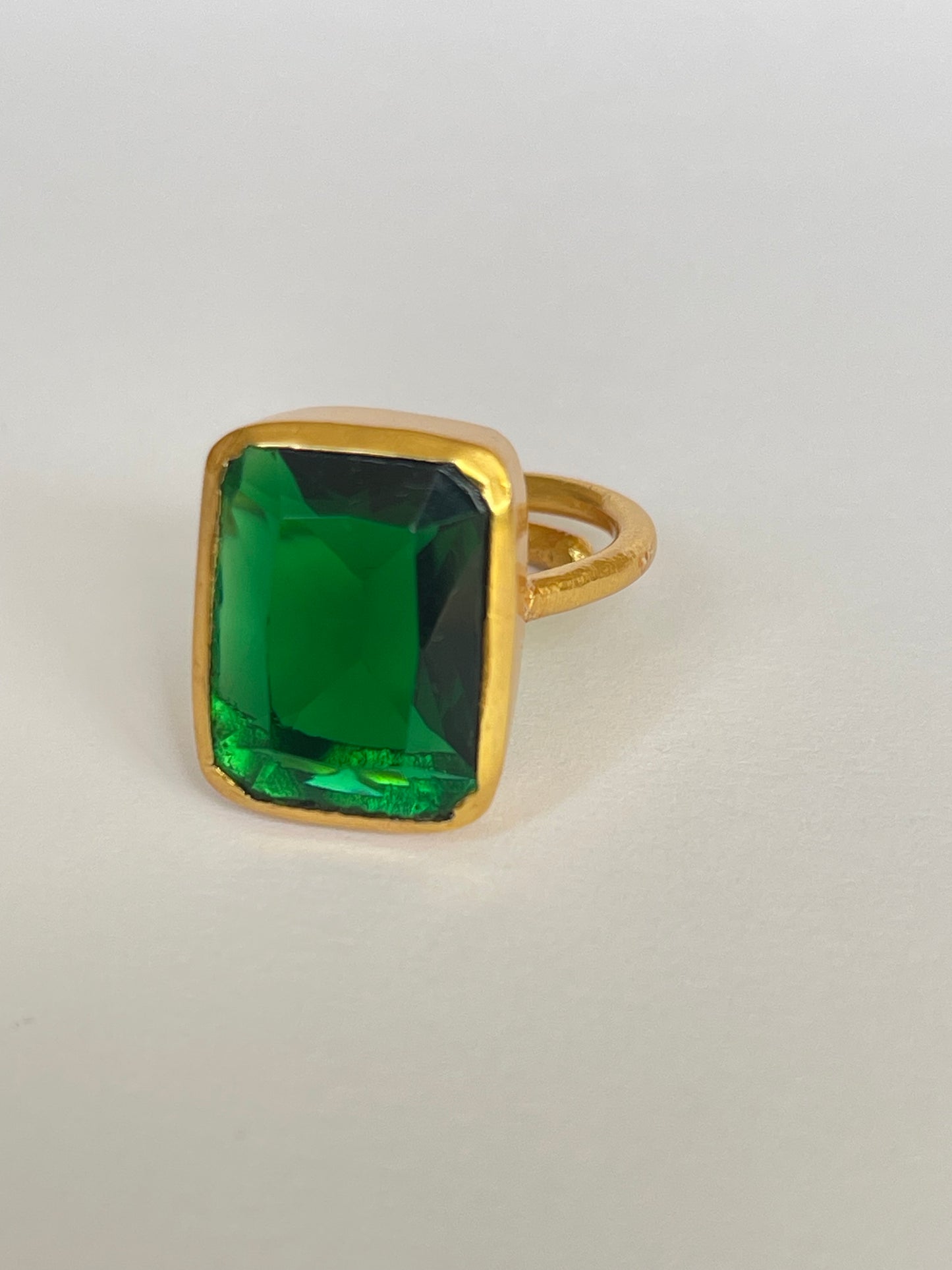 Emerald Green Ring