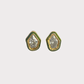 Moissanite Cut Earring Studs 内なる光