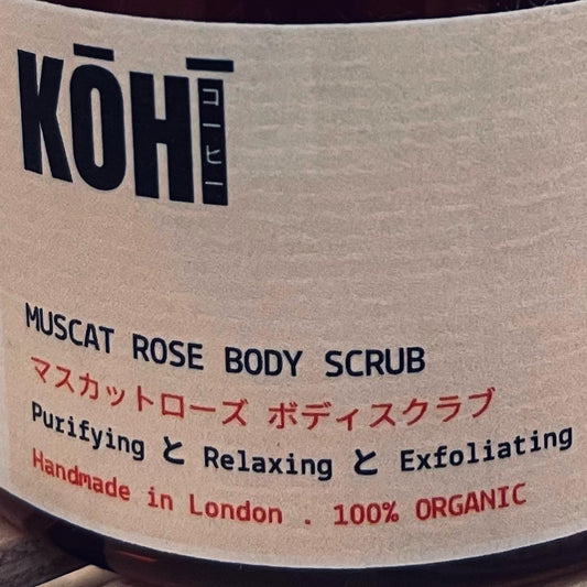 Muscat Rose Body Scrub